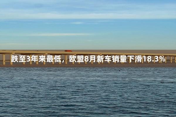 跌至3年来最低，欧盟8月新车销量下滑18.3%