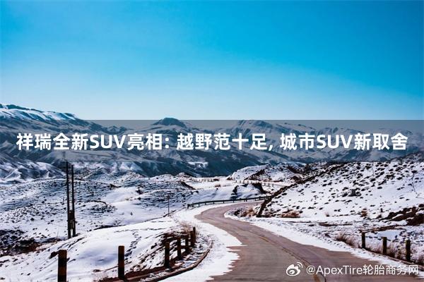 祥瑞全新SUV亮相: 越野范十足, 城市SUV新取舍