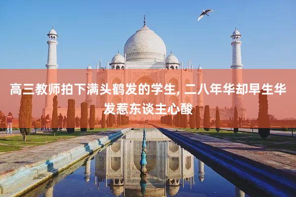 高三教师拍下满头鹤发的学生, 二八年华却早生华发惹东谈主心酸